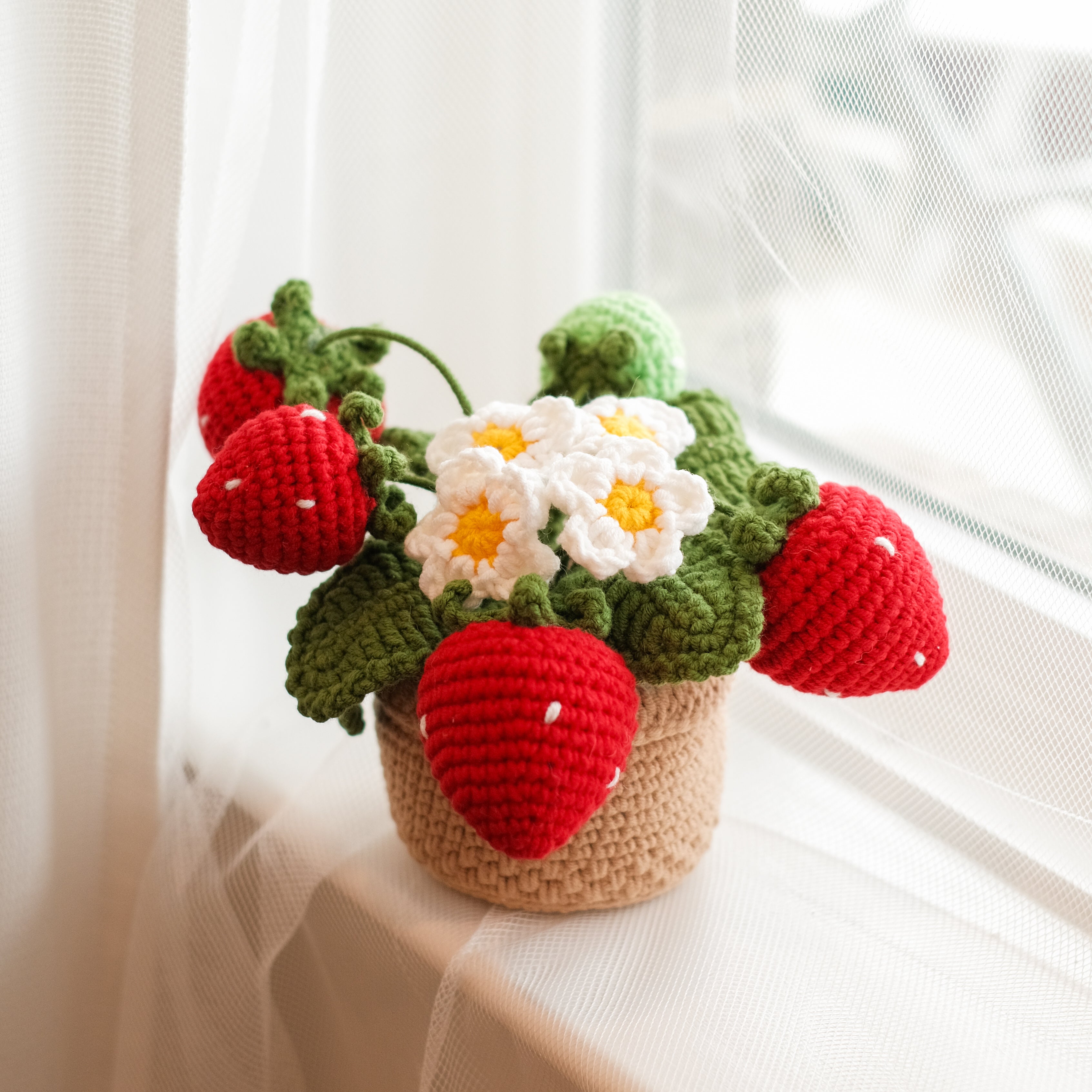 Strawberry Desk Planter-3 Styles