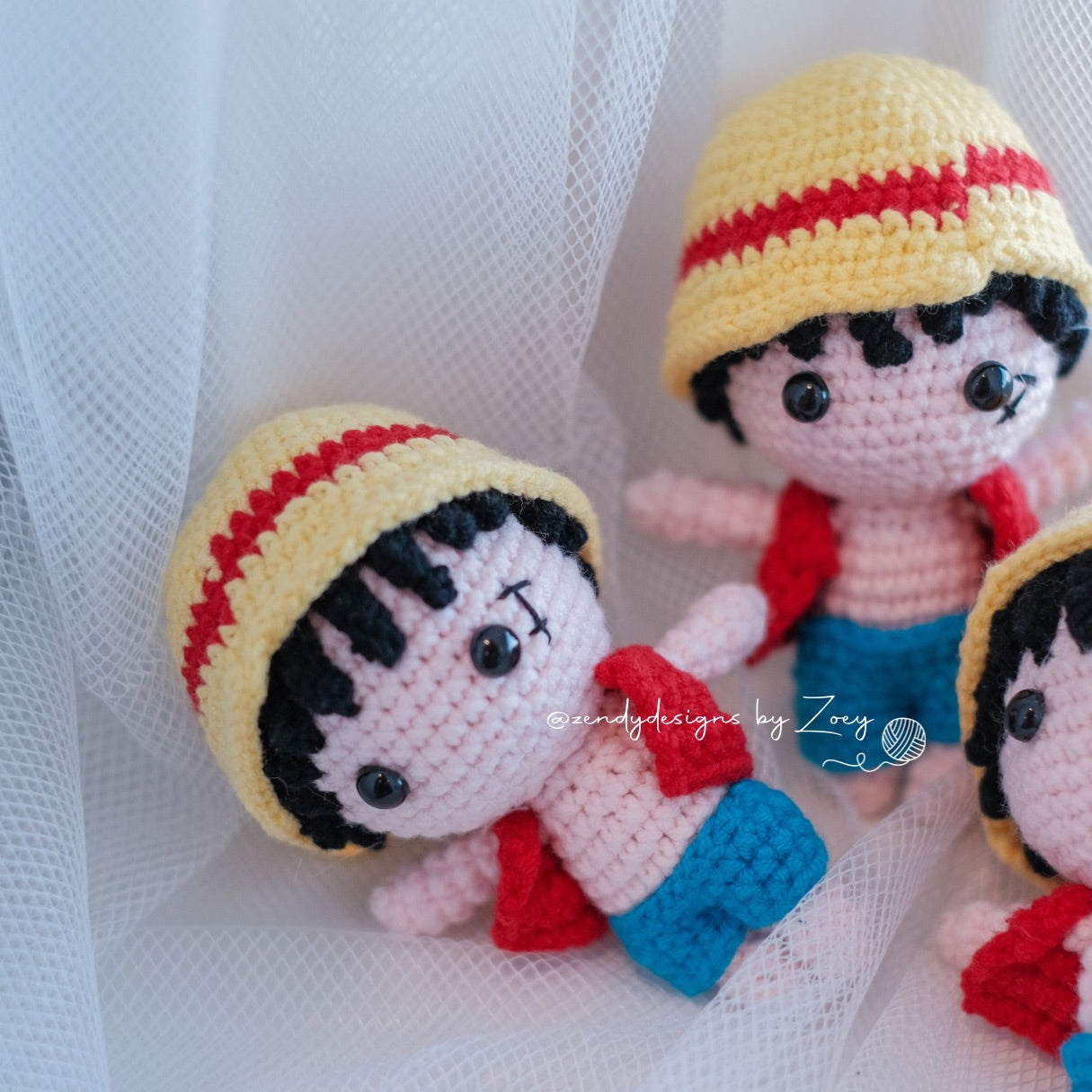 Luffy Keychain