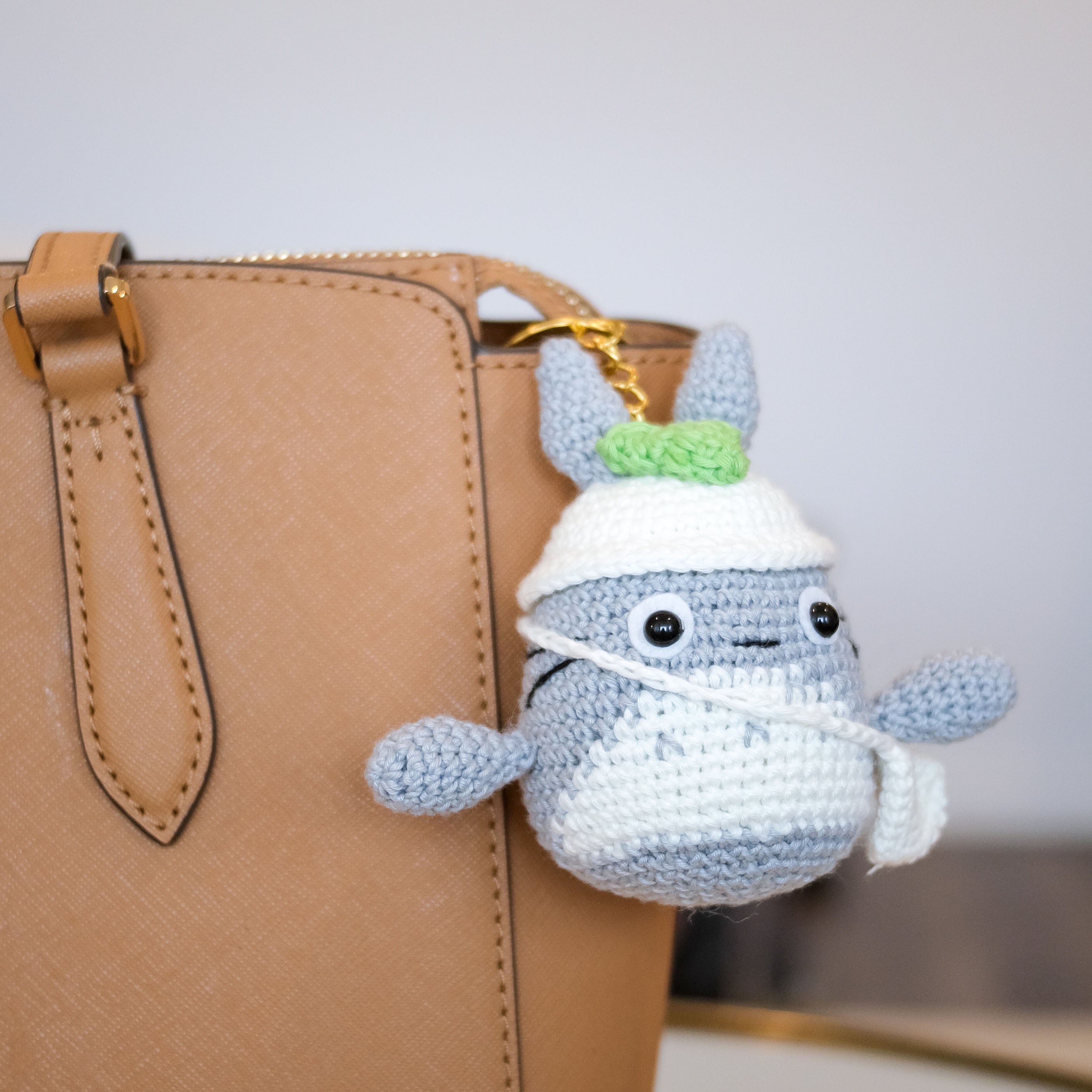 Totoro with Bag Keychain