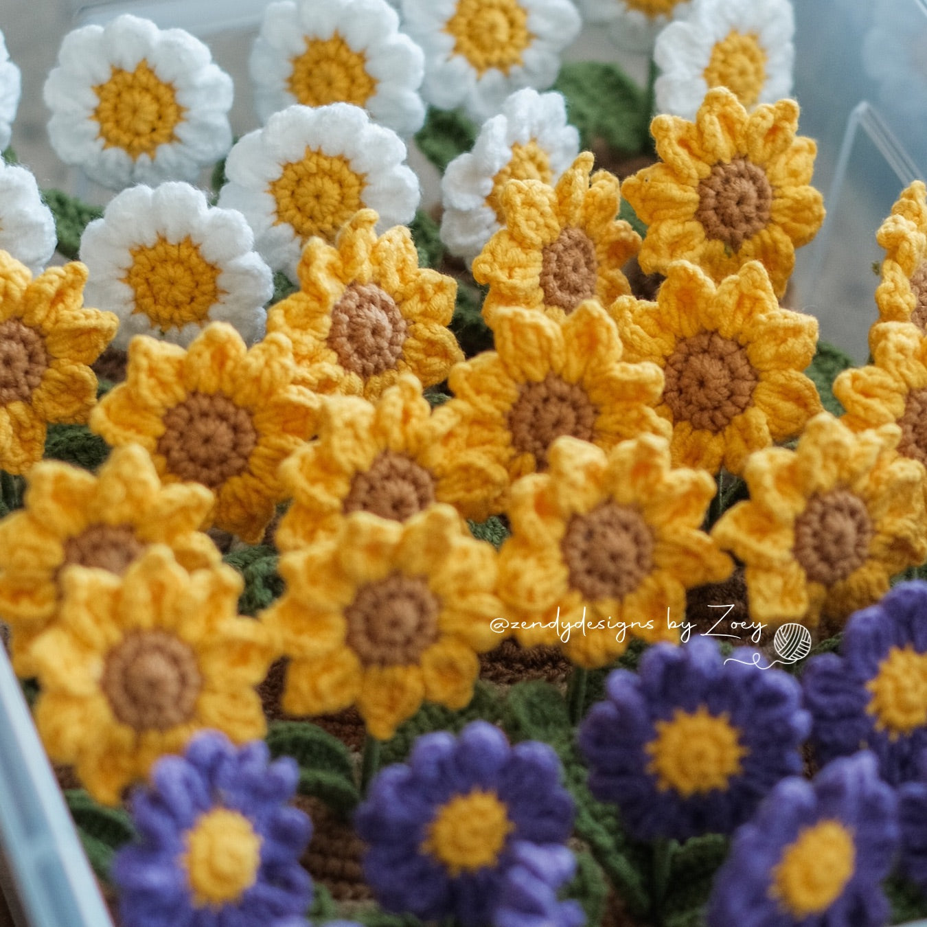 Single flower mini pot