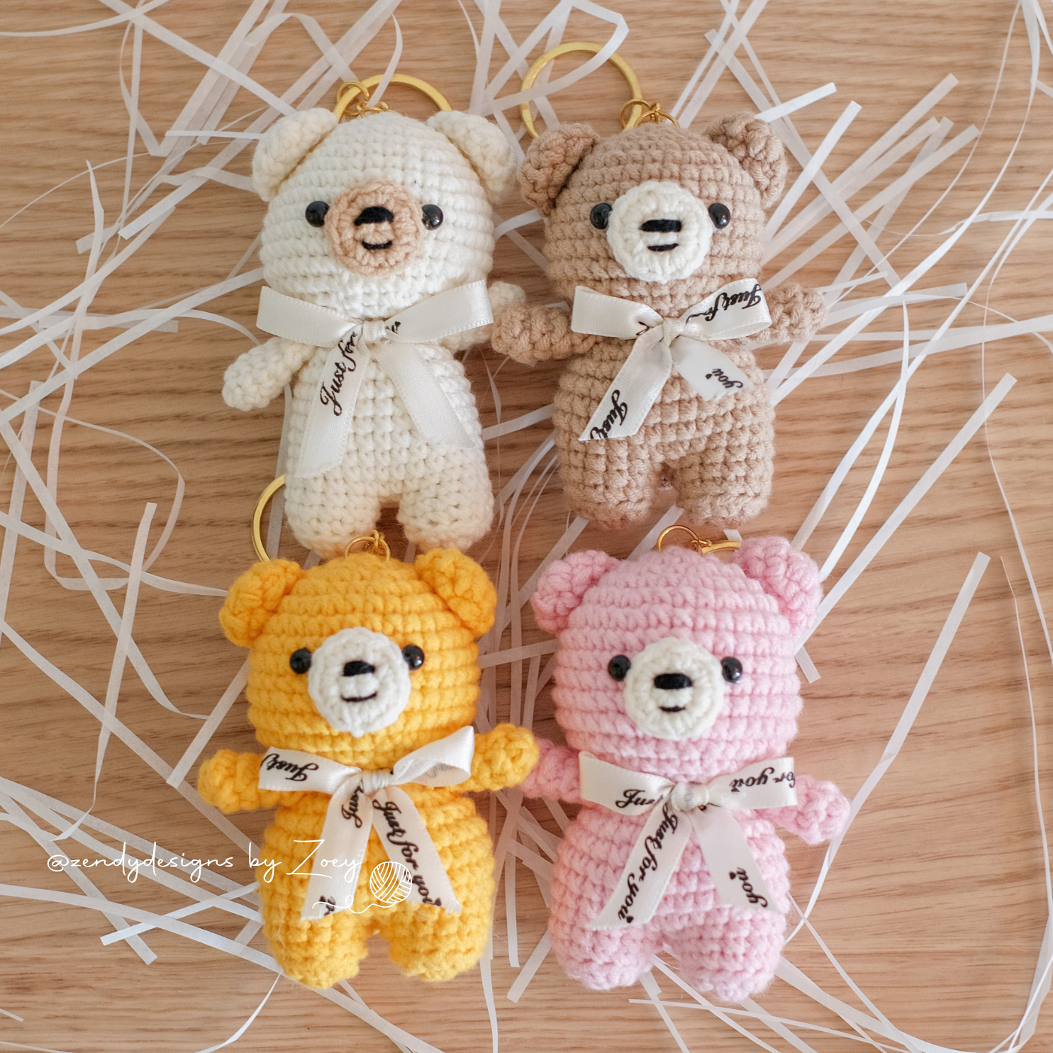 Teddy Bear Keychain