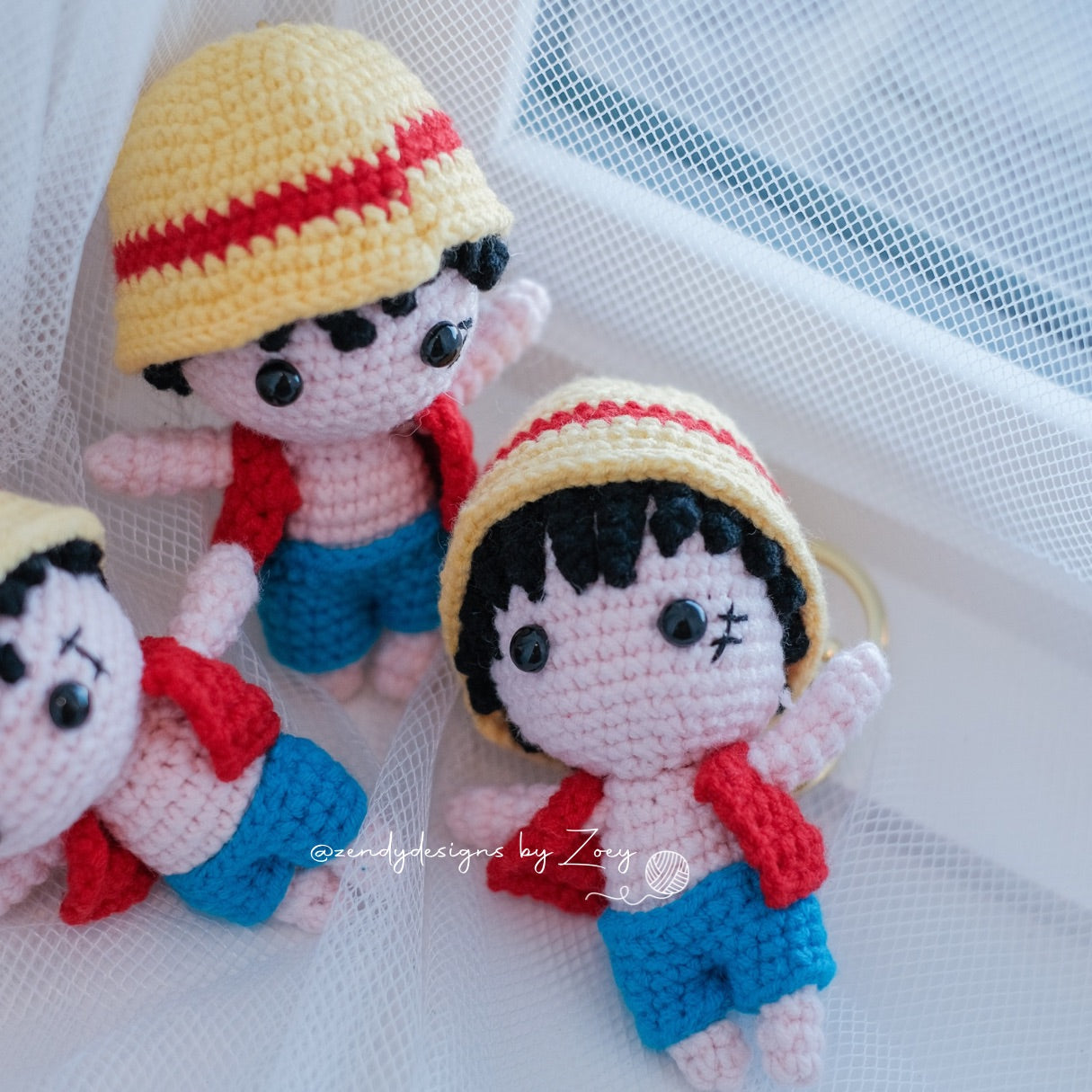 Luffy Keychain