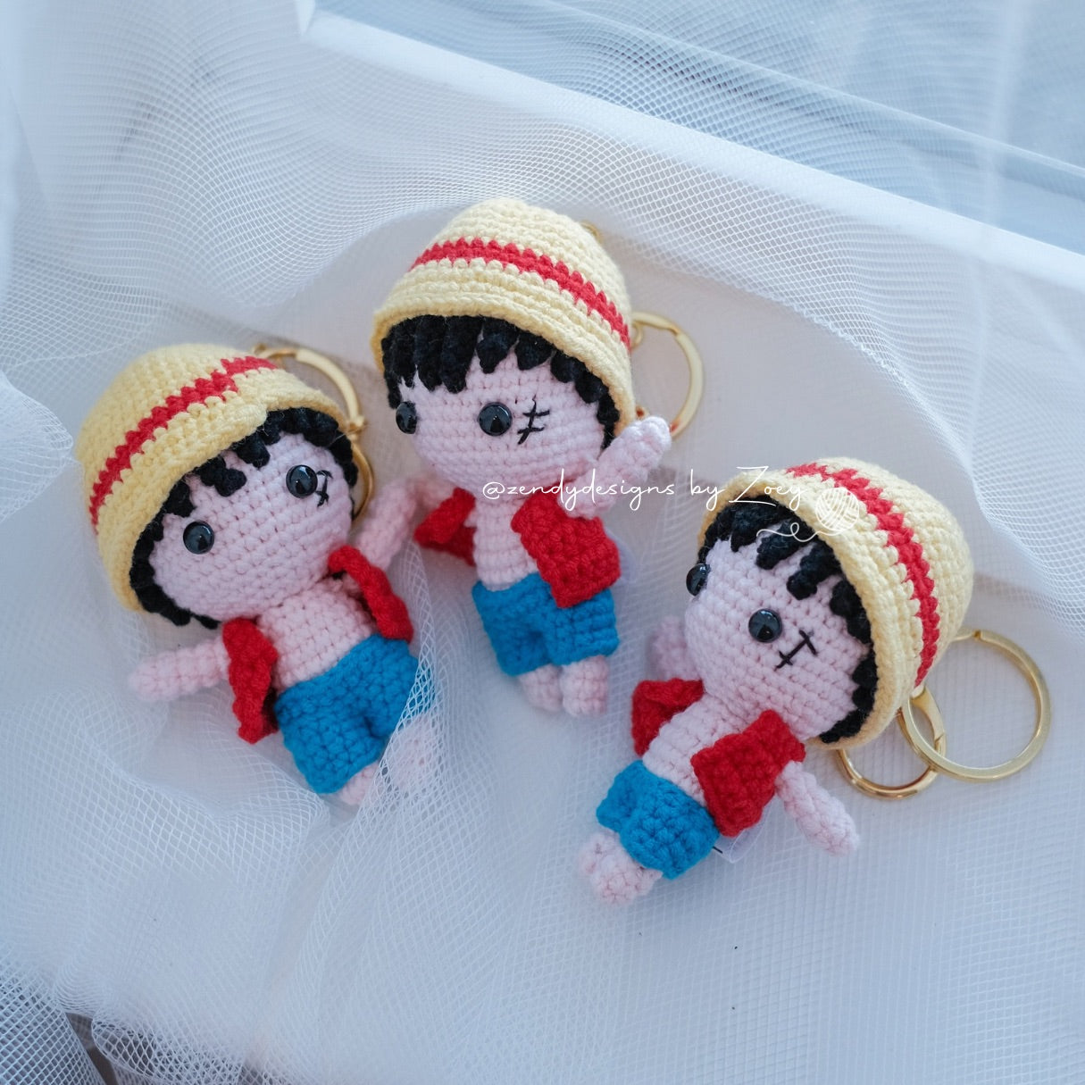 Luffy Keychain