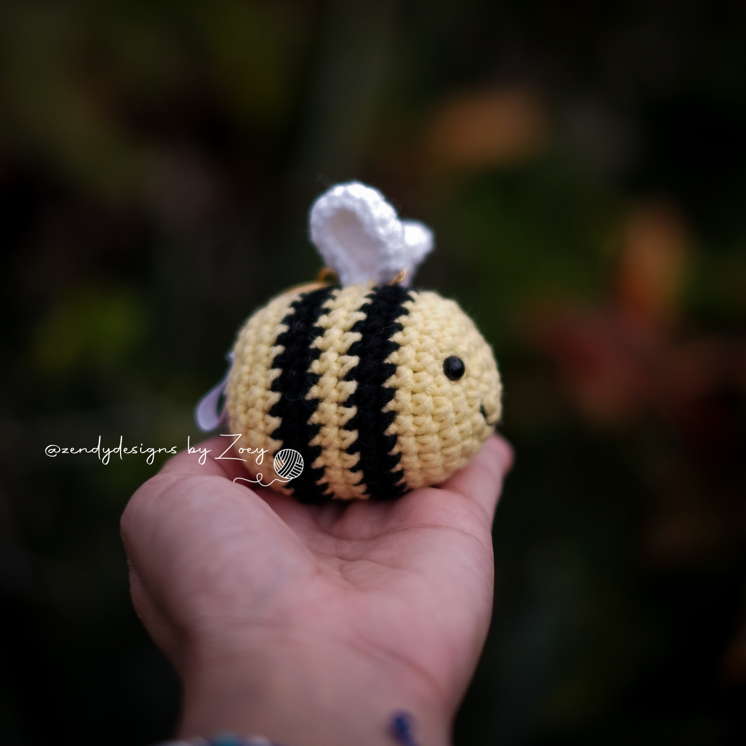 New Bee Keychain