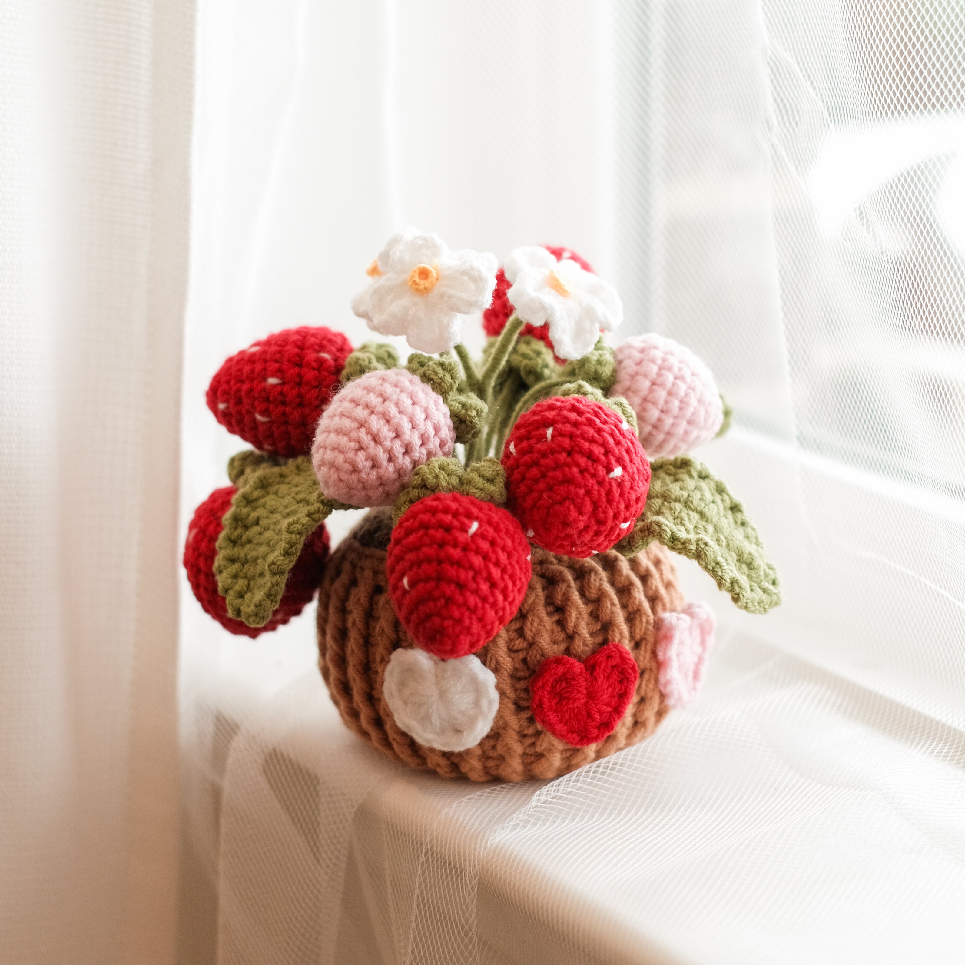 Strawberry Desk Planter-3 Styles