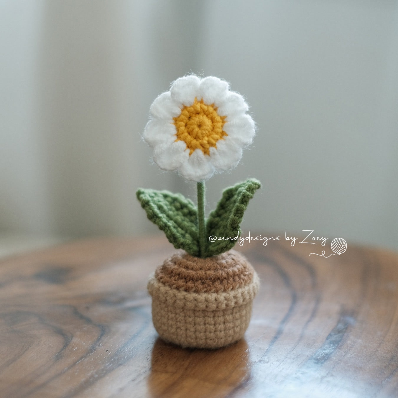 Single flower mini pot